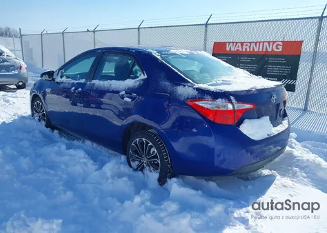 2015 Toyota Corolla S Plus from USA, damaged, VIN 2T1BURHE8FC389731